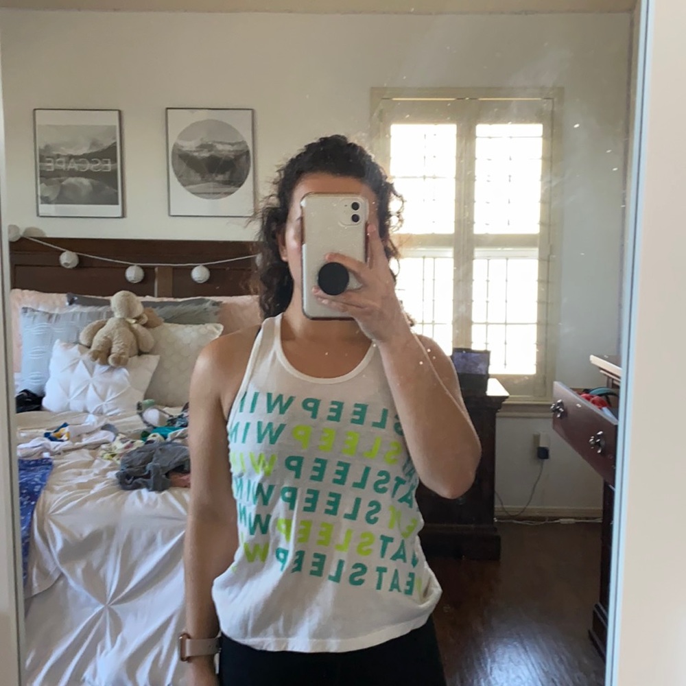 Workout shirt “sleep win”